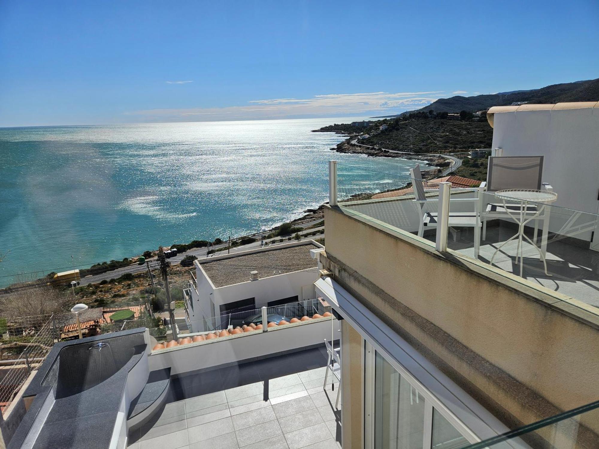 Fantastico Duplex Con Vistas Impresionantes Al Mar Apartment Peniscola Exterior photo