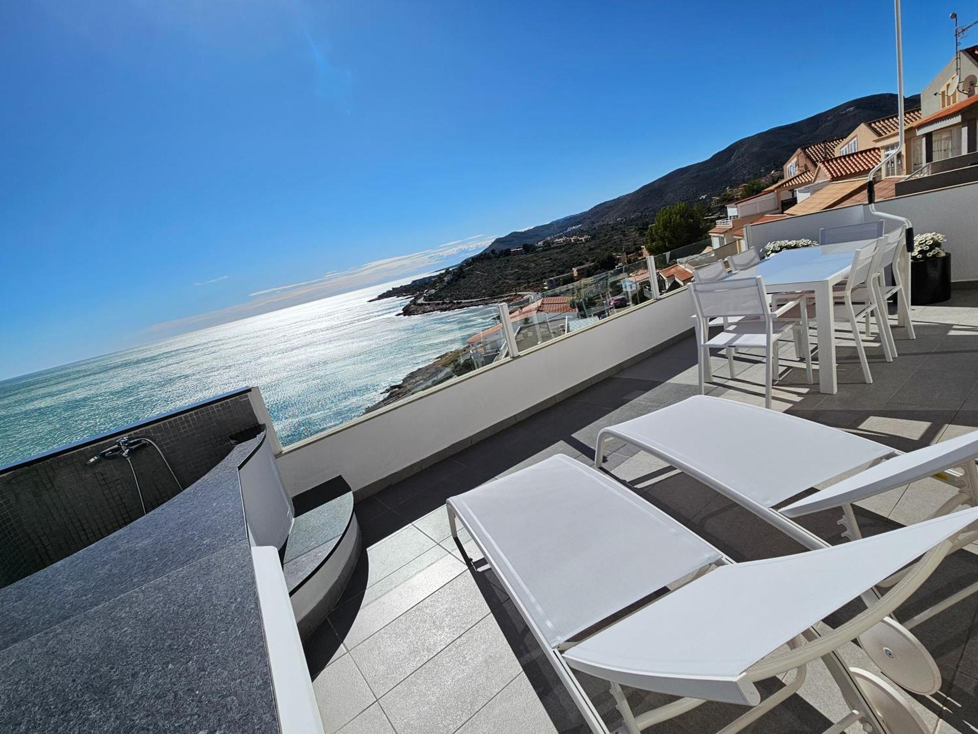 Fantastico Duplex Con Vistas Impresionantes Al Mar Apartment Peniscola Exterior photo
