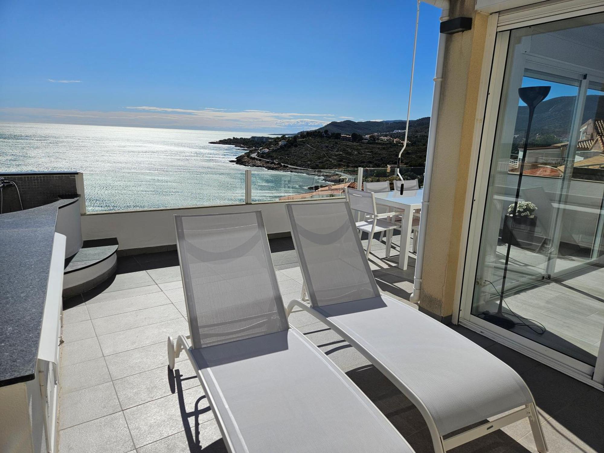 Fantastico Duplex Con Vistas Impresionantes Al Mar Apartment Peniscola Exterior photo
